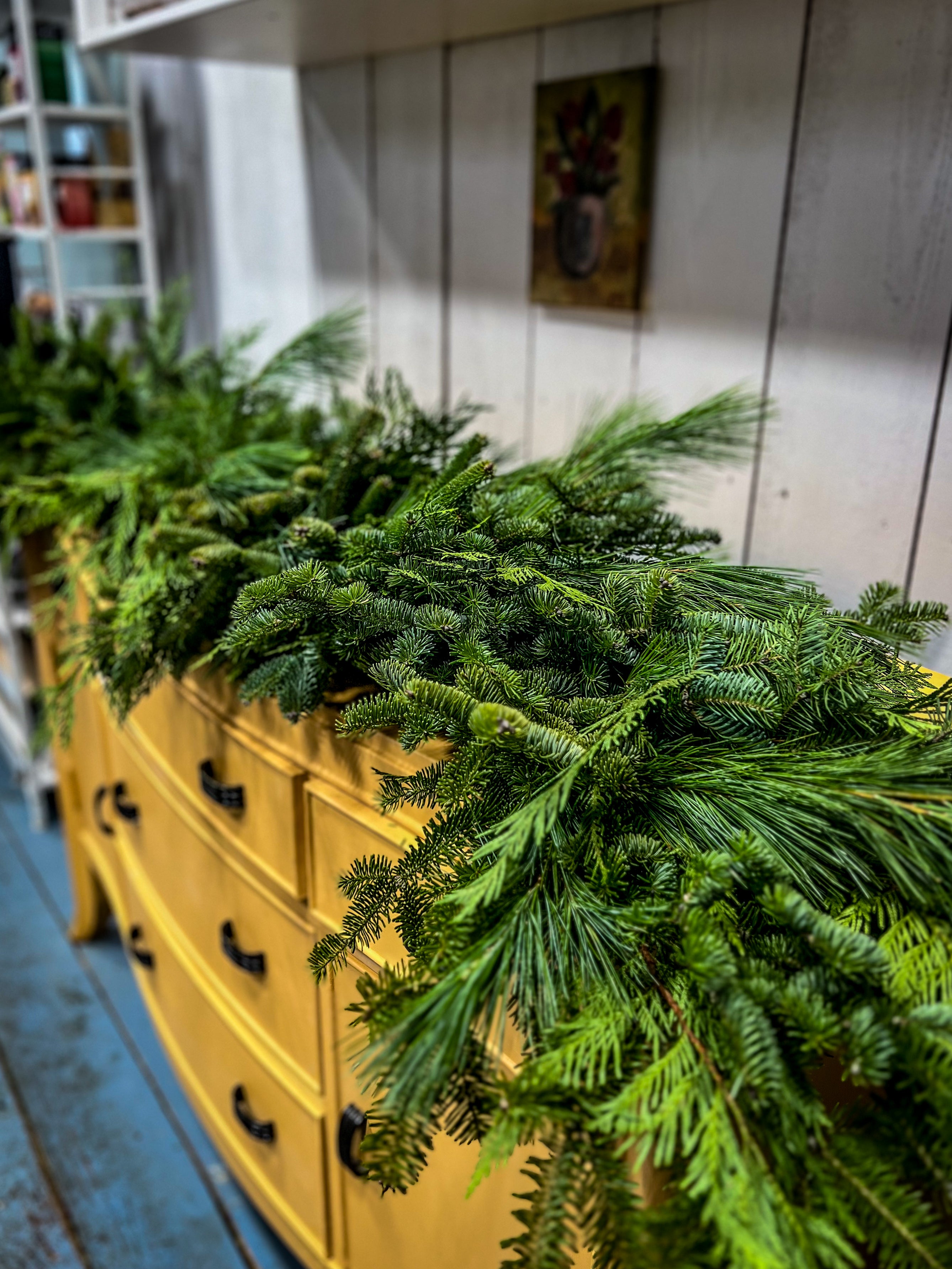 Winter Greens Garland