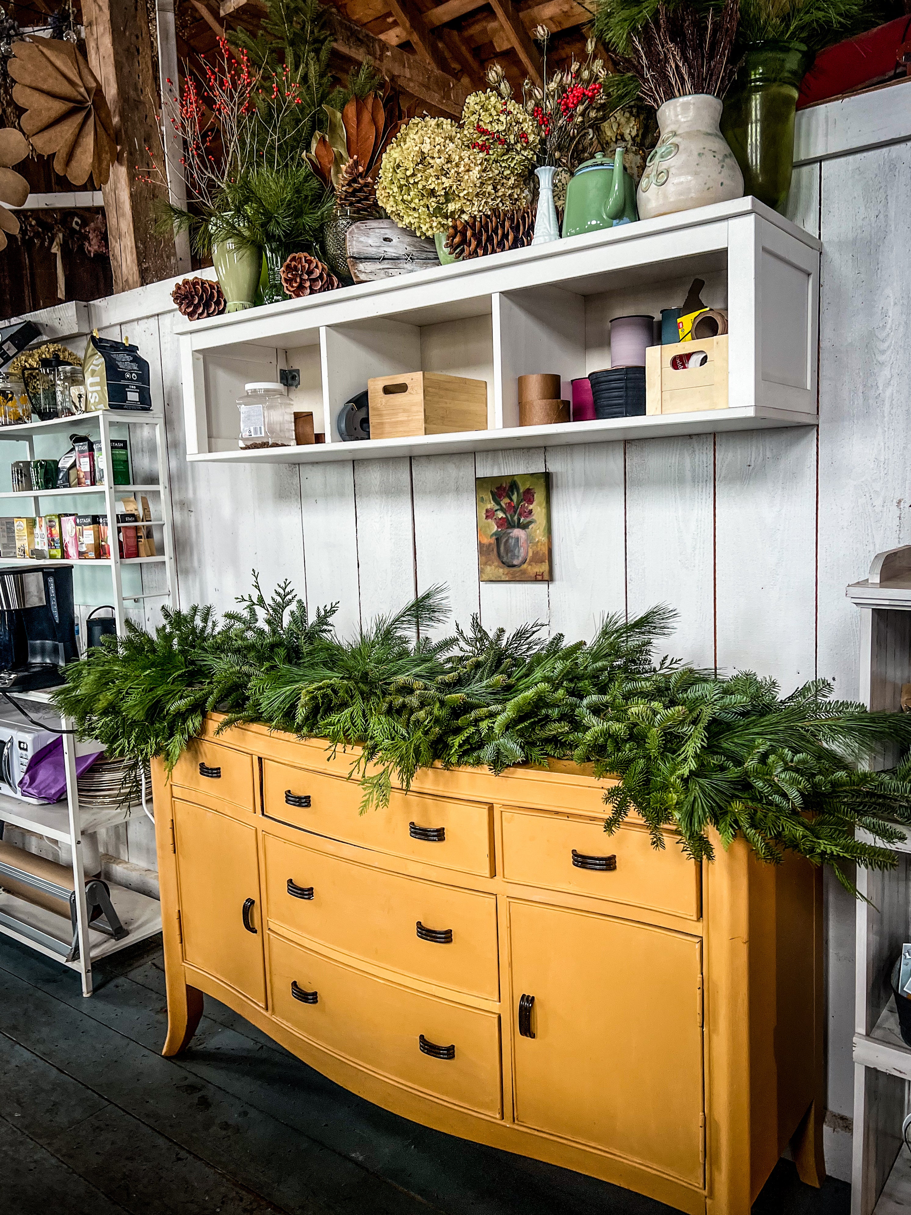 Winter Greens Garland